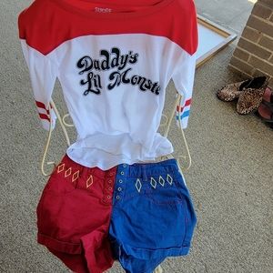 3 piece Harley Quinn Cosplay
